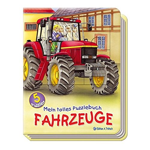 Mein Tolles Puzzlebuch Fahrzeuge