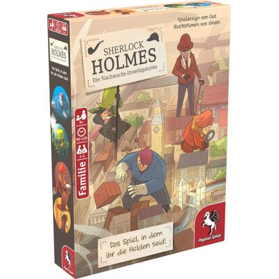 Pegasus Spiele 36022 - Sherlock Holmes: Die Nachwuchs-Investigatoren Pegasus Spiele 36022 - Sherlock Holmes: Die Nachwuchs-Investigatoren