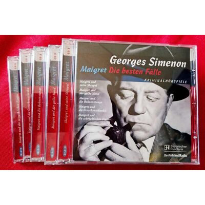 Maigret - Die Besten Fälle: Hörspiele Mit Paul Dahlke Hans Clarin U.V.A. (5 Cds) Maigret - Die Besten Fälle: Hörspiele Mit Paul Dahlke Hans Clarin U.V.A. (5 Cds)