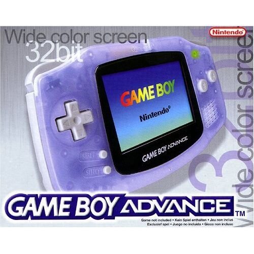 Nintendo Game Boy Advance Clear Blue