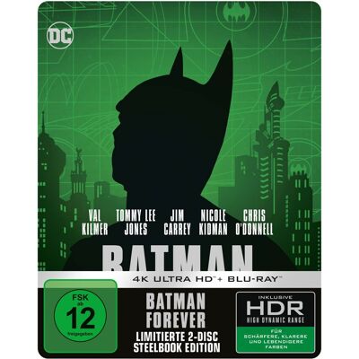 Batman Forever (1995) - 4k Uhd - Steelbook Batman Forever (1995) - 4k Uhd - Steelbook