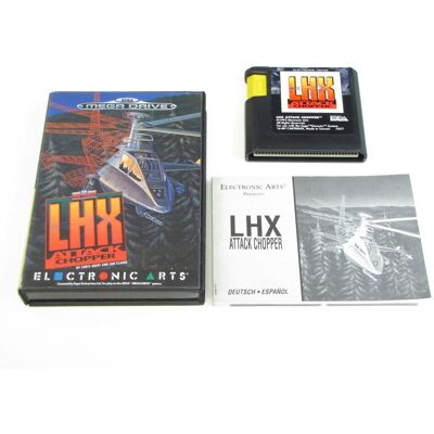 Lhx Attack Chopper (Mega Drive) Gebr. Lhx Attack Chopper (Mega Drive) Gebr.