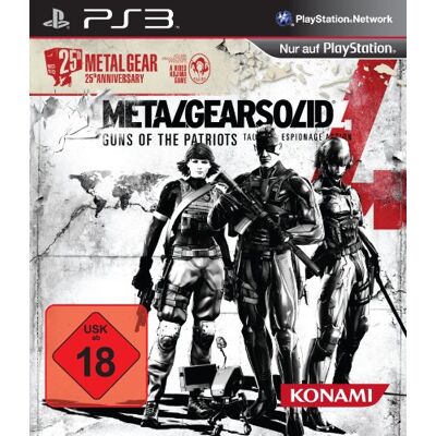 Konami Metal Gear Solid 4 - Guns of the Patriots - 25. Jubiläumsedition - Spiel Konami Metal Gear Solid 4 - Guns of the Patriots - 25. Jubiläumsedition - Spiel