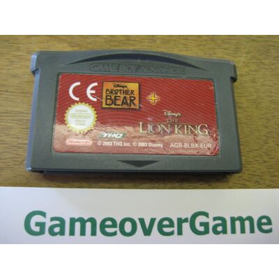 Disney S Bärenbrüder + Der König Der Löwen - Gameboy Advance Disney S Bärenbrüder + Der König Der Löwen - Gameboy Advance