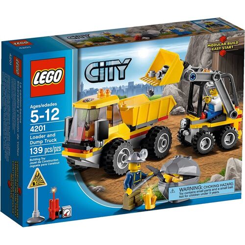 Lego City 4201 - Bagger Mit Kipplaster