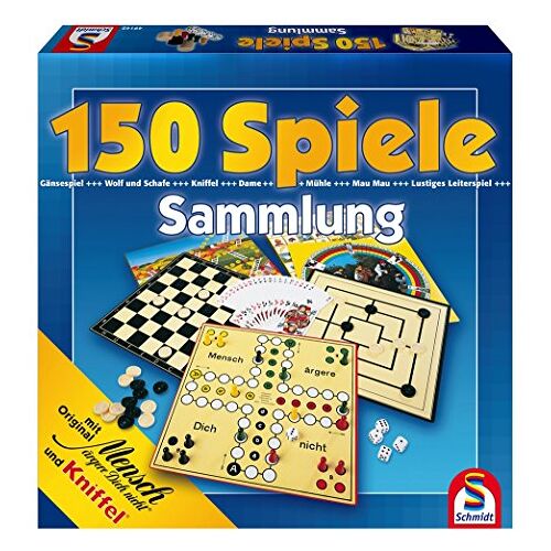 Schmidt Spiele 49141 - 150 Spiele Sammlung