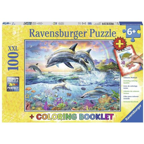 Ravensburger Kinderpuzzle 13697 - Bunte Unterwasserwelt - 100 Teile