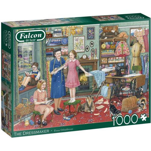 Jumbo Puzzle 11378 - Falcon: The Dressmaker [1.000 Teile]