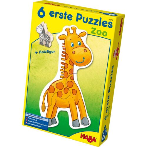 Haba Puzzle 4276: 6 Erste Puzzles - Zoo [19 Teile]
