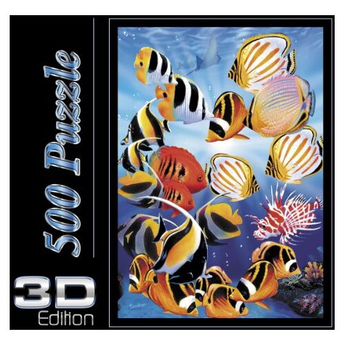 Spielspass Verlag 44302 - Tropical Fish 3d (500 Teile)