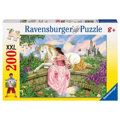 Ravensburger 12709 - Prinzessin Am Schlossteich Puzzle Xxl 200 Teile