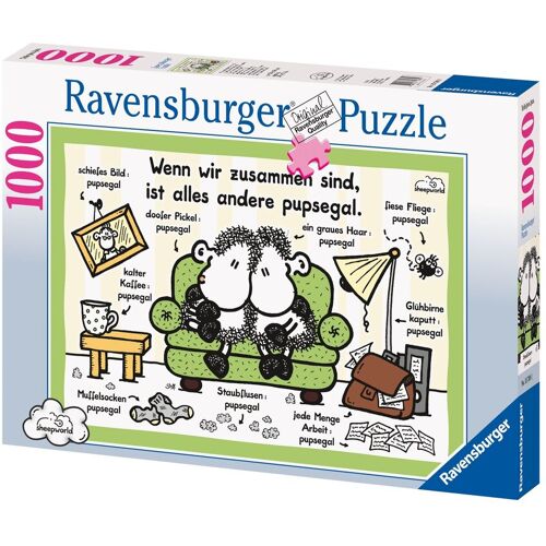 Ravensburger Puzzle 15789 - Sheepworld: Pupsegal [1000 Teile]