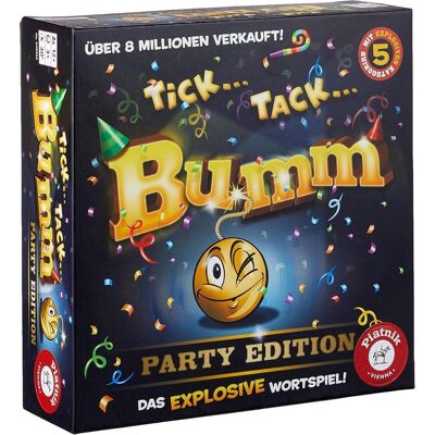 Piatnik 648366 - Tick Tack Bumm Party Edition - Partyspiel Piatnik 648366 - Tick Tack Bumm Party Edition - Partyspiel