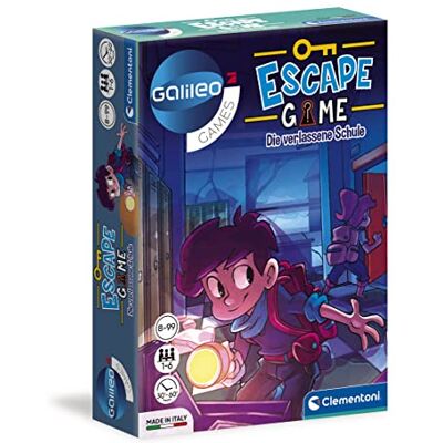Clementoni - Escape Game - Die Verlassene Schule - Gesellschaftsspiel Clementoni - Escape Game - Die Verlassene Schule - Gesellschaftsspiel