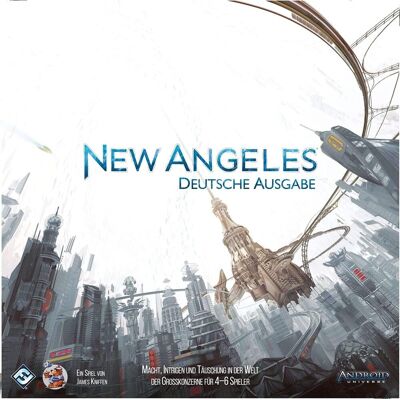 Fantasy Flight Games FFGD0108 - New Angeles - Brettspiel - 4-6 Spieler - ab 14 Jahre - 120-240 Min Fantasy Flight Games FFGD0108 - New Angeles - Brettspiel - 4-6 Spieler - ab 14 Jahre - 120-240 Min
