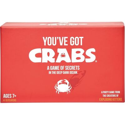 Exploding Kittens You've Got Crabs - Kartenspiel für alle Altersgruppen Exploding Kittens You've Got Crabs - Kartenspiel für alle Altersgruppen