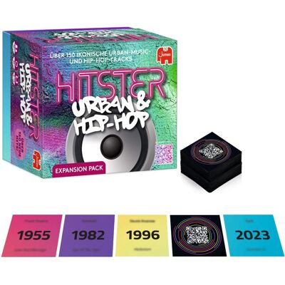 Hitster Erweiterungspack Urban & Hip Hop ? Musik Partys Brettspiel Für Erwachsene Kartenspiel & Musikquiz ? 150+ R&b & Rap Lieder ? Partys Familie Und Freunde Spieleabende ? 2 Bis 10 Spieler (De) Hitster Erweiterungspack Urban & Hip Hop ? Musik Partys Brettspiel Für Erwachsene Kartenspiel & Musikquiz ? 150+ R&b & Rap Lieder ? Partys Familie Und Freunde Spieleabende ? 2 Bis 10 Spieler (De)