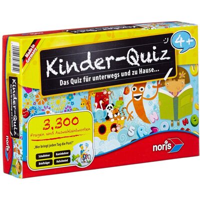 Noris Spiele 606013595 - Kinder-Quiz Noris Spiele 606013595 - Kinder-Quiz