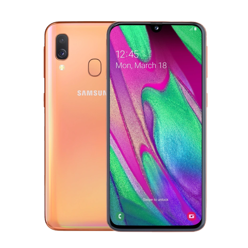Refurbished Samsung Galaxy A40 64GB Orange C-grade