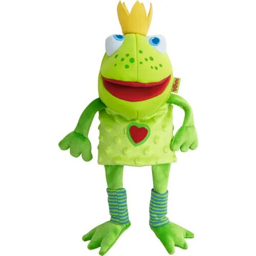 HABA  Handpuppe Froschkönig, 26 cm