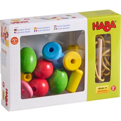 HABA  Fädelspielzeug Bambini Perlen