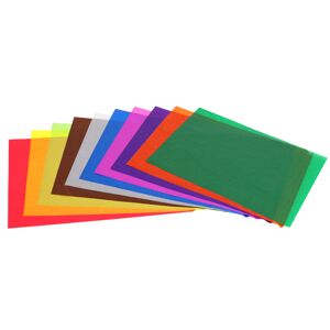 folia Transparentpapier / Drachenpapier 100 Bogen 50 x 70 cm, gerollt, farbig sortiert