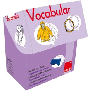 Schubi Vocabular Wortschatzbilder-Box: Kleidung und Accessoires