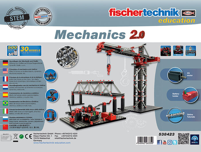 fischertechnik education Baukasten Mechanik 2.0