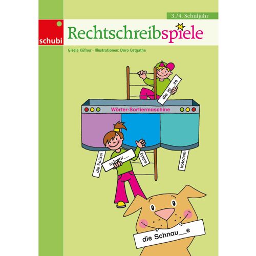 Schubi Rechtschreibspiele 17 Lernspiele für 3. und 4. Klasse