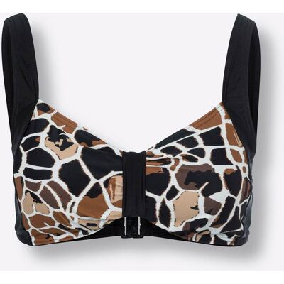 Witt Bikini-Oberteil champagner-schoko-bedruckt 48B female Witt Bikini-Oberteil champagner-schoko-bedruckt 48B female