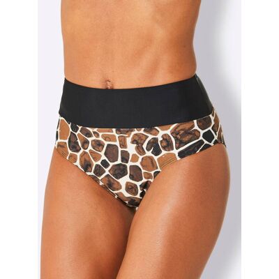 feel good Bikini-Slip schoko-champagner-bedruckt 46 female feel good Bikini-Slip schoko-champagner-bedruckt 46 female