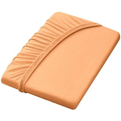 DORMISETTE WITT-PBK-Spannbettlaken in Orange - Bettlaken DORMISETTE WITT-PBK-Spannbettlaken in Orange - Bettlaken