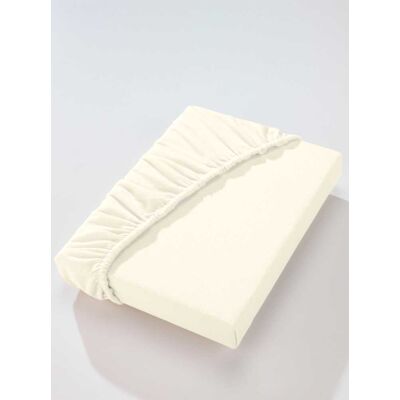DORMISETTE WITT-PBK-Beige Feinbiber Spannbettlaken - Bettlaken DORMISETTE WITT-PBK-Beige Feinbiber Spannbettlaken - Bettlaken