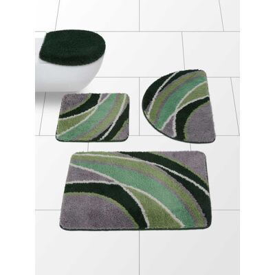 Hagemann Badematte grau-eucalyptus 47x50 cm - Deckelbezug unisex Hagemann Badematte grau-eucalyptus 47x50 cm - Deckelbezug unisex