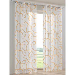 heine home Dekostore weiß-gelb 145x140 cm unisex heine home Dekostore weiß-gelb 145x140 cm unisex