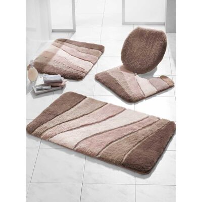 Meusch Taupe Wellenbadvorleger - Badematte Meusch Taupe Wellenbadvorleger - Badematte