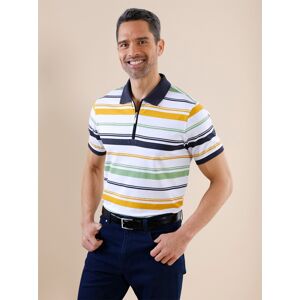 Witt Poloshirt weiß-marine-geringelt 60/62 male Witt Poloshirt weiß-marine-geringelt 60/62 male
