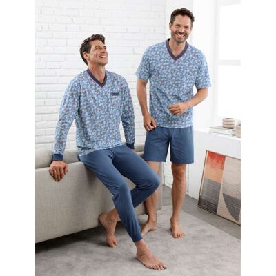 KINGsCLUB Schlafanzug jeansblau 48/50 male KINGsCLUB Schlafanzug jeansblau 48/50 male