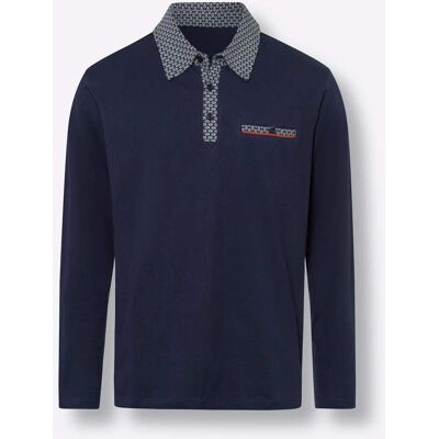 Witt Langarm-Poloshirt marine 52/54 male Witt Langarm-Poloshirt marine 52/54 male