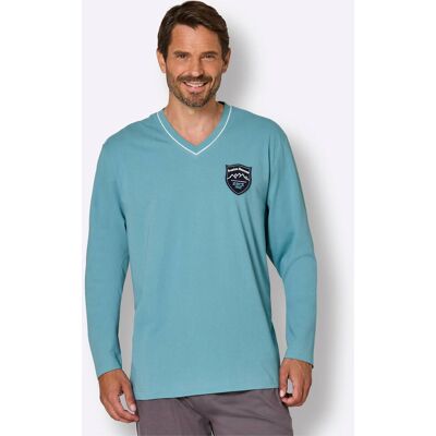 wäschepur men Schlafanzug-Shirt ozean 44/46 male wäschepur men Schlafanzug-Shirt ozean 44/46 male