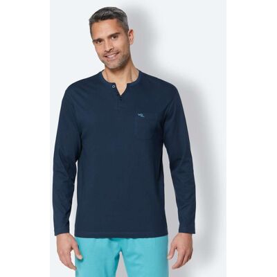wäschepur men Schlafanzug-Shirt dunkelblau 44/46 male wäschepur men Schlafanzug-Shirt dunkelblau 44/46 male