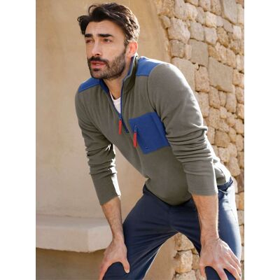 Catamaran Fleeceshirt khaki 60/62 male Catamaran Fleeceshirt khaki 60/62 male