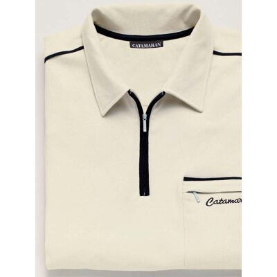 Catamaran Kurzarm-Poloshirt beige 56/58 male Catamaran Kurzarm-Poloshirt beige 56/58 male
