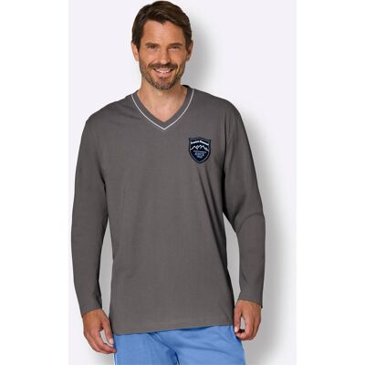 wäschepur men Schlafanzug-Shirt anthrazit 44/46 male wäschepur men Schlafanzug-Shirt anthrazit 44/46 male