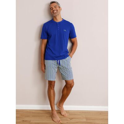 wäschepur men Schlafanzug-Shirt royalblau 48/50 male wäschepur men Schlafanzug-Shirt royalblau 48/50 male