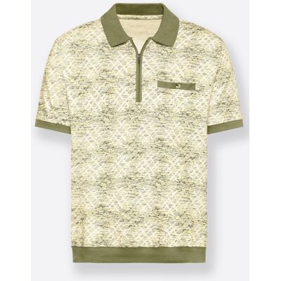 marco donati Kurzarm-Poloshirt khaki-bedruckt 56/58 male marco donati Kurzarm-Poloshirt khaki-bedruckt 56/58 male