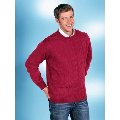 Witt Langarm-Pullover bordeaux 56 male Witt Langarm-Pullover bordeaux 56 male