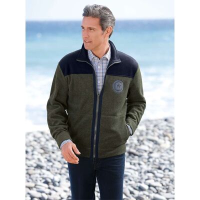 Catamaran Fleecejacke oliv 52/54 male Catamaran Fleecejacke oliv 52/54 male