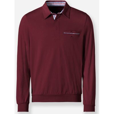 marco donati Langarm-Shirt bordeaux 52/54 male marco donati Langarm-Shirt bordeaux 52/54 male