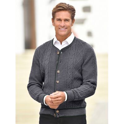 marco donati Strickjacke grau-meliert 52 male marco donati Strickjacke grau-meliert 52 male